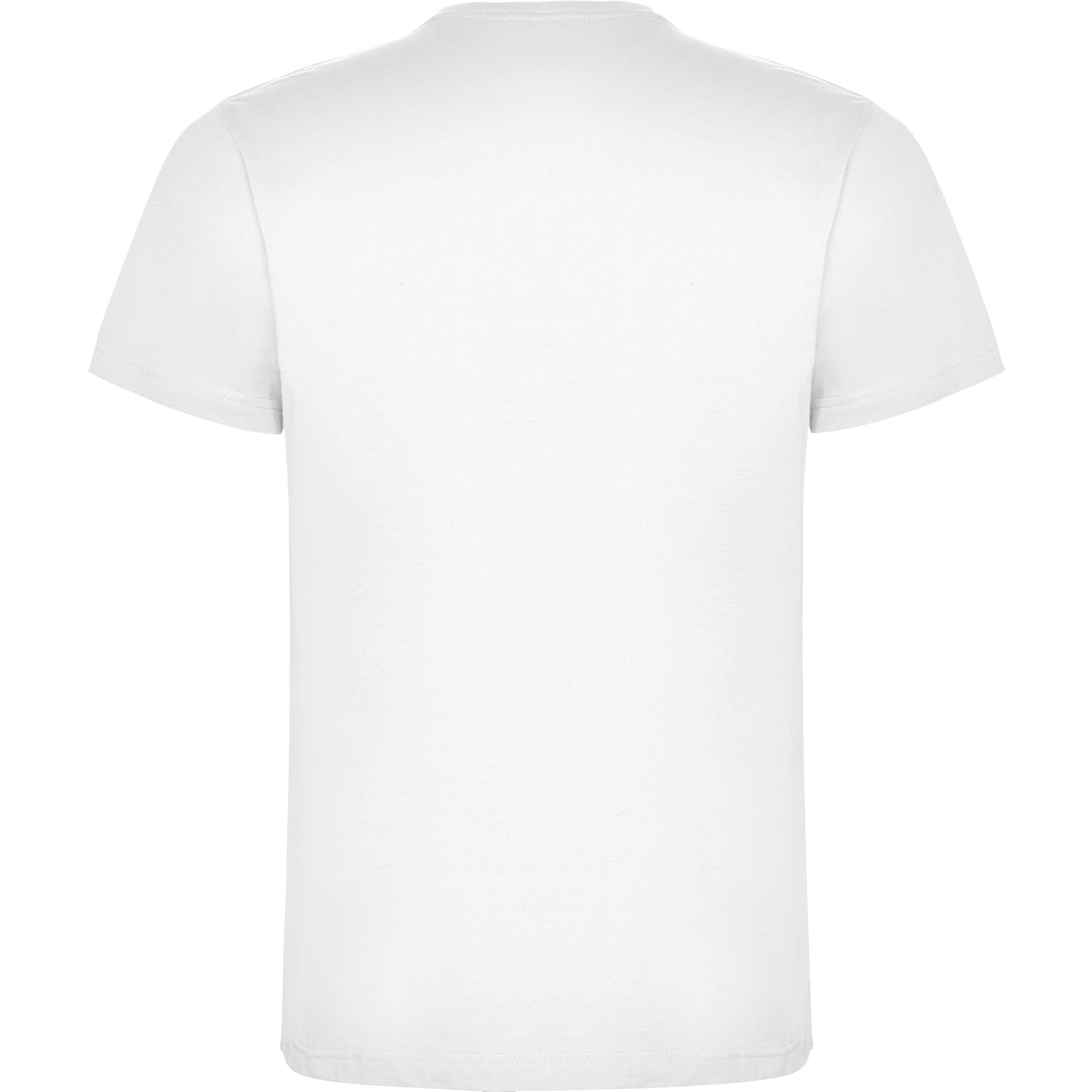 Camiseta Básica Algodón - Blanco espalda
