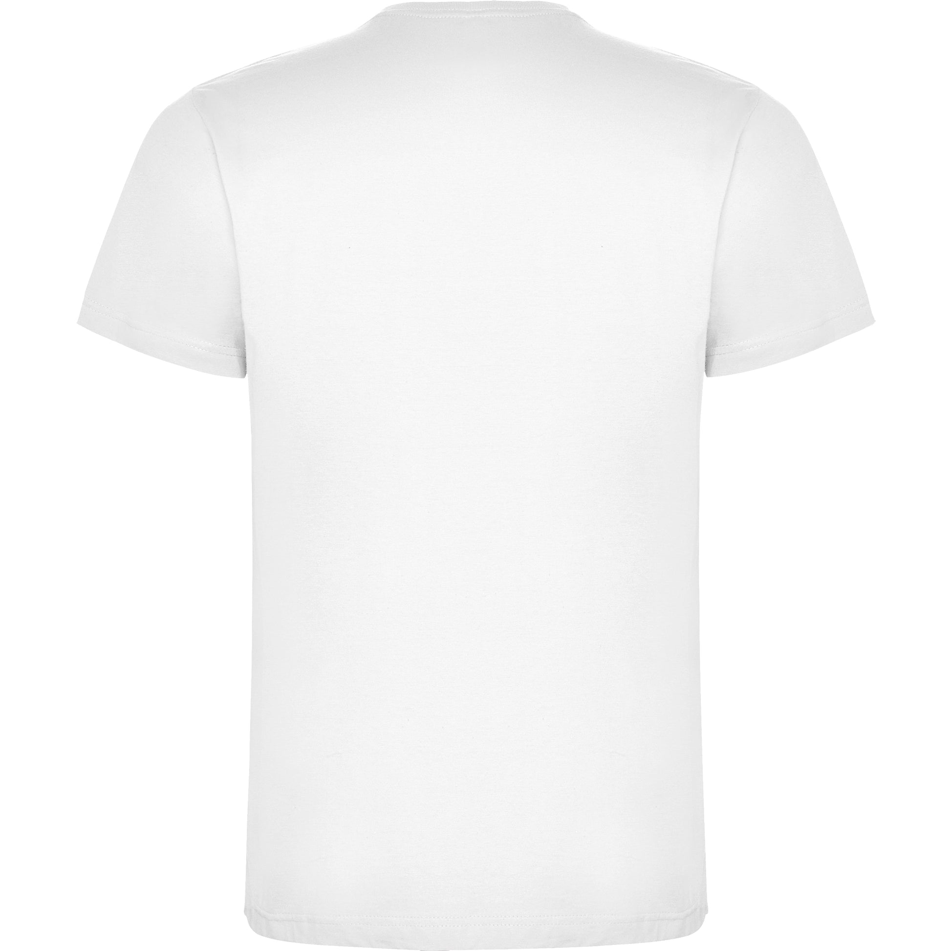 Camiseta Básica Algodón - Blanco espalda