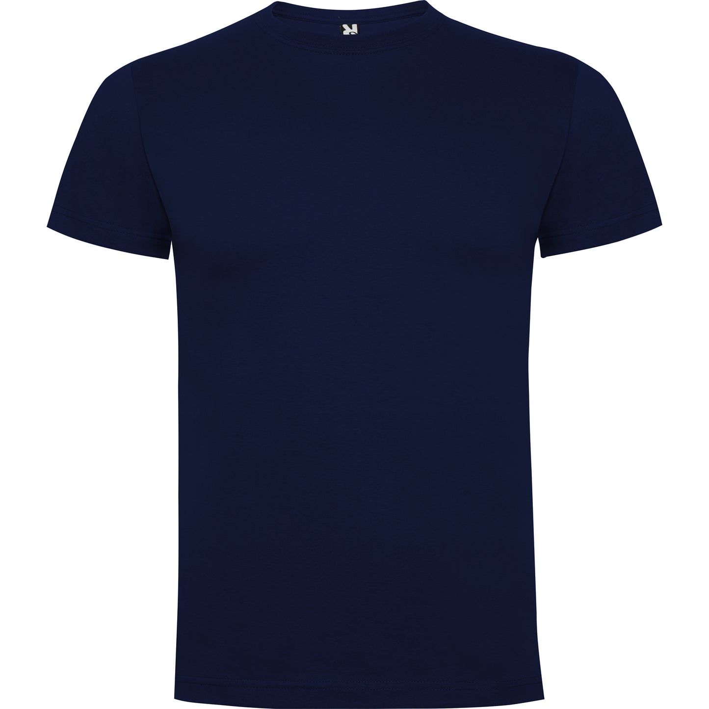Camiseta Básica Algodón - Marino frontal