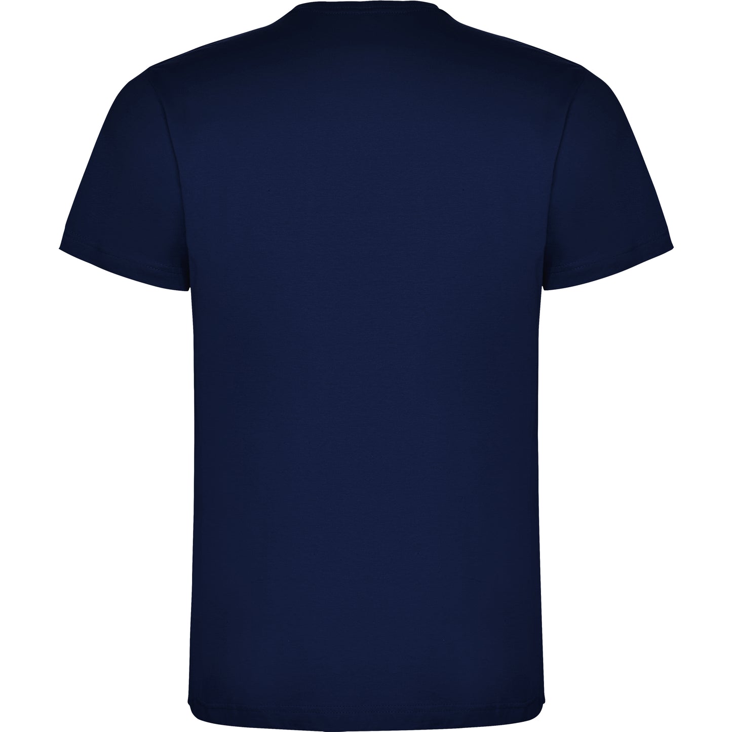 Camiseta Básica Algodón - Marino espalda