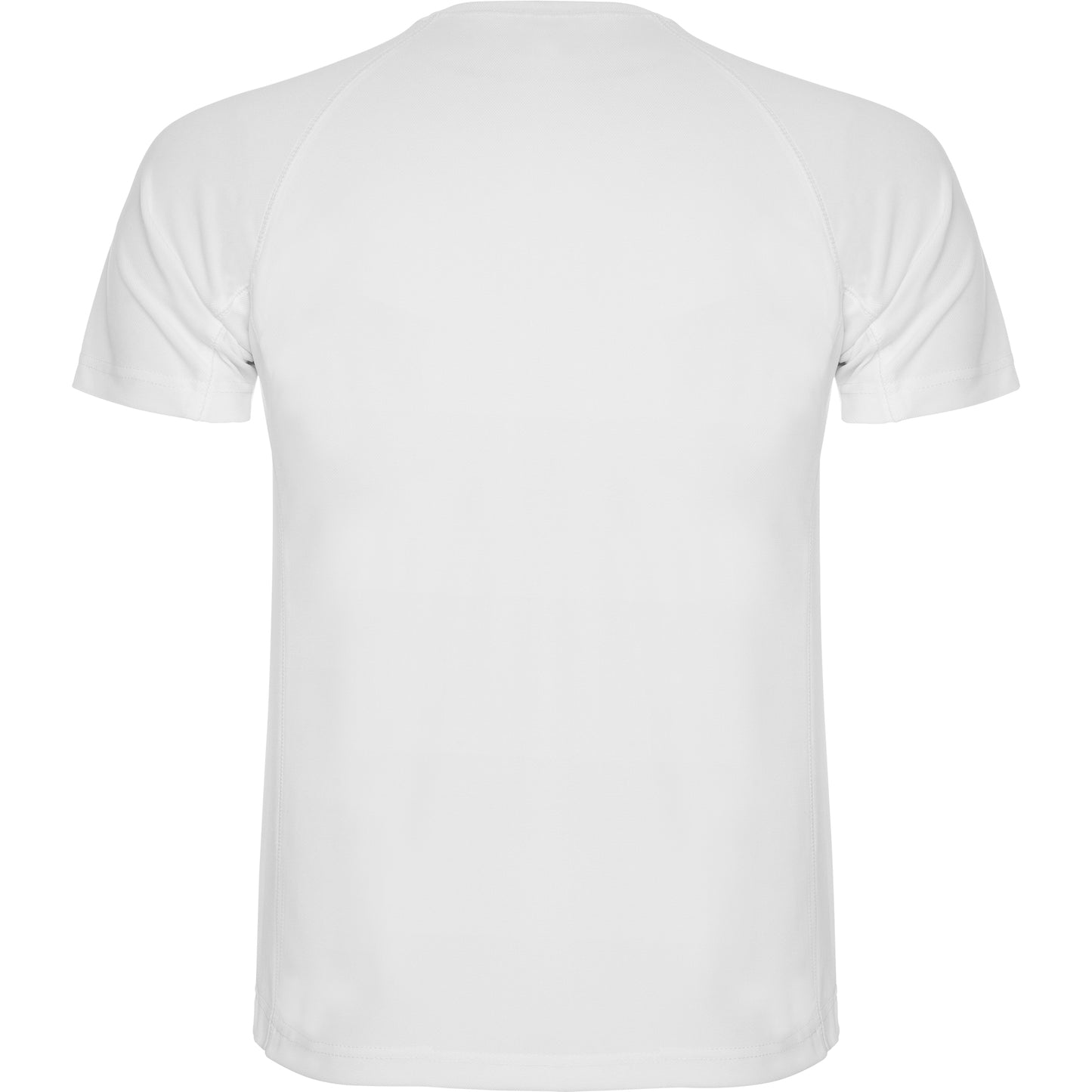 Camiseta Deportiva - Blanco espalda