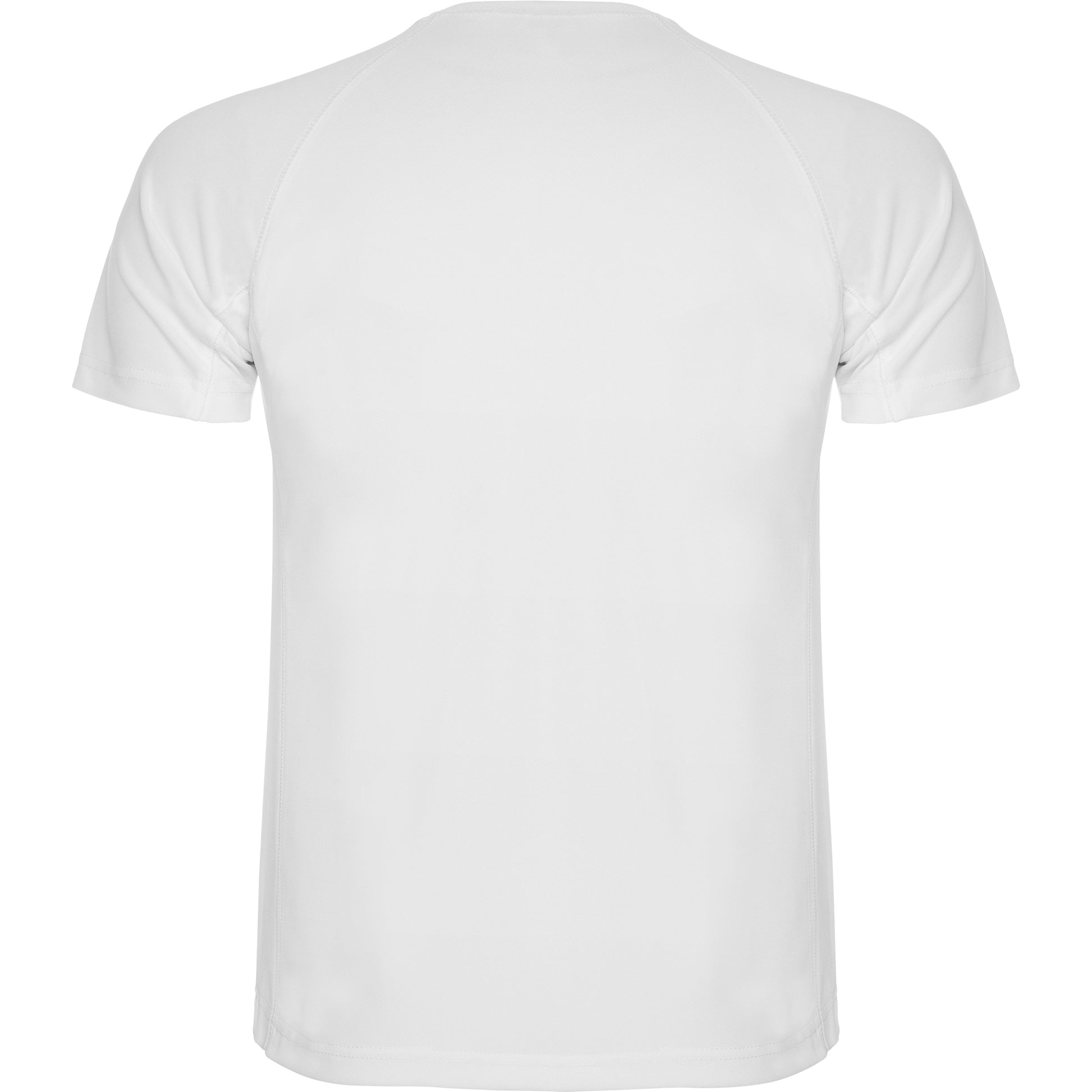 Camiseta Deportiva - Blanco espalda