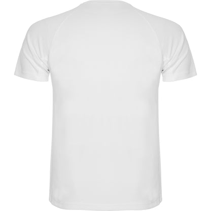 Camiseta Deportiva - Blanco espalda