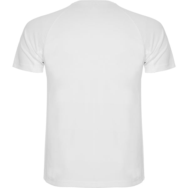 Camiseta Deportiva - Blanco espalda