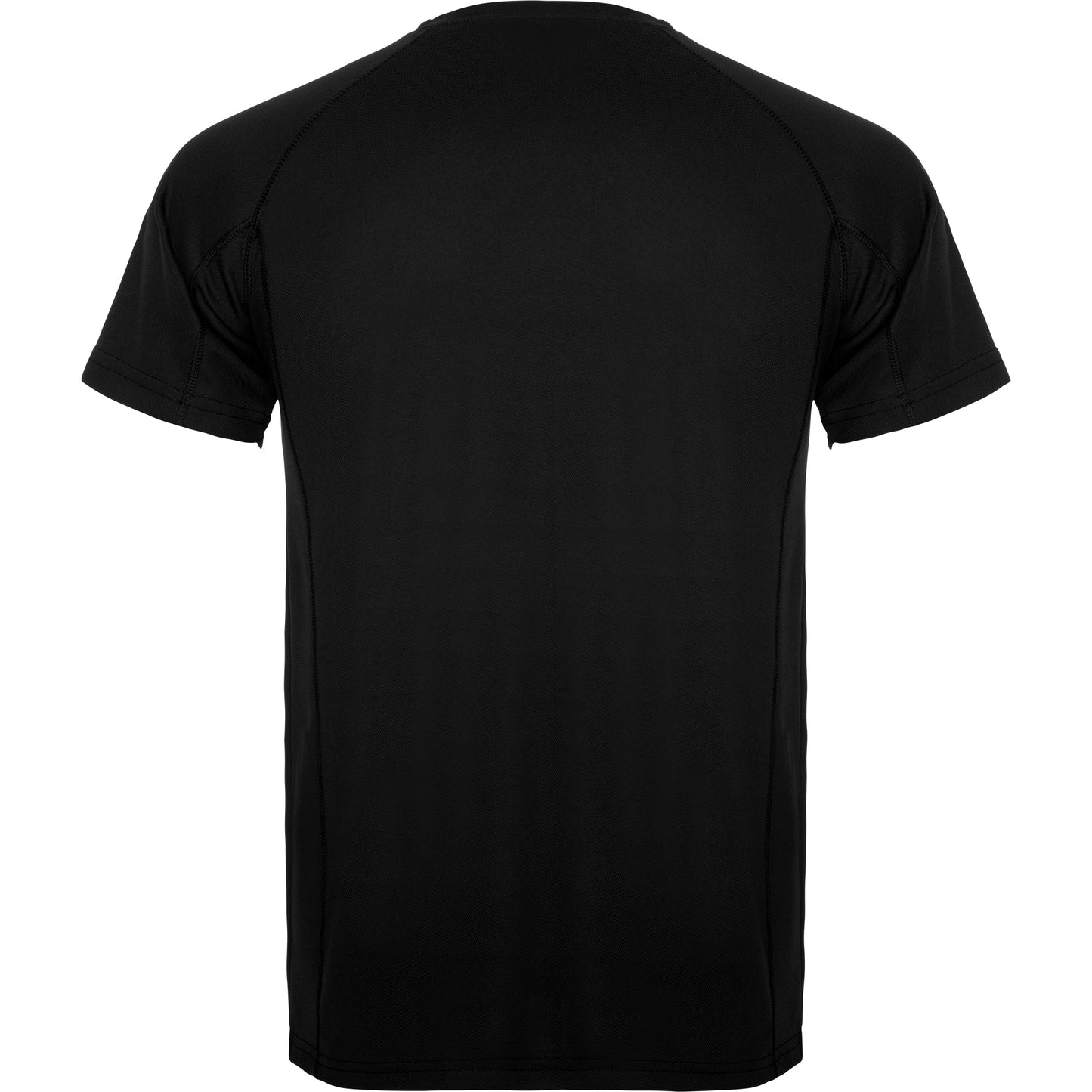 Camiseta Deportiva - Negro espalda