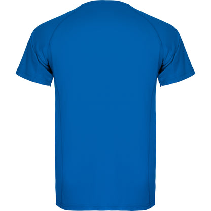 Camiseta Deportiva - Royal espalda