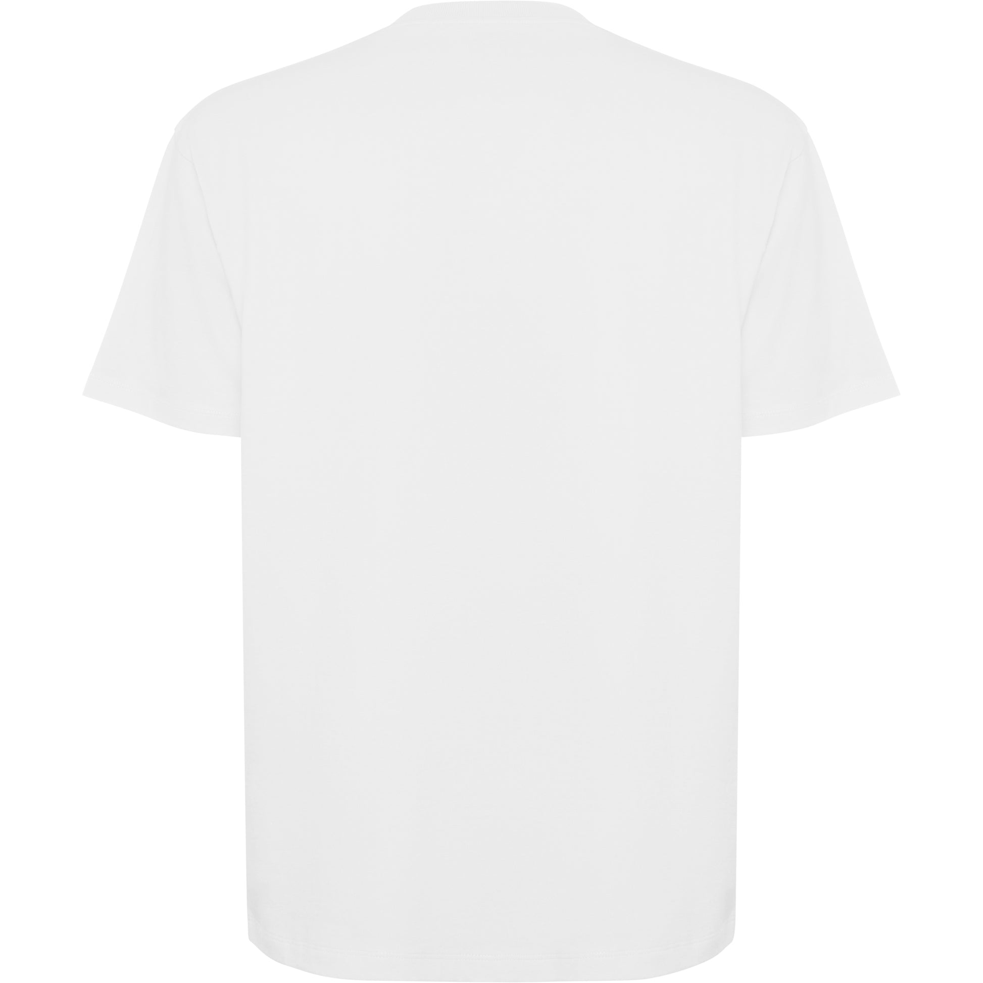 Camiseta Oversize - Blanco espalda