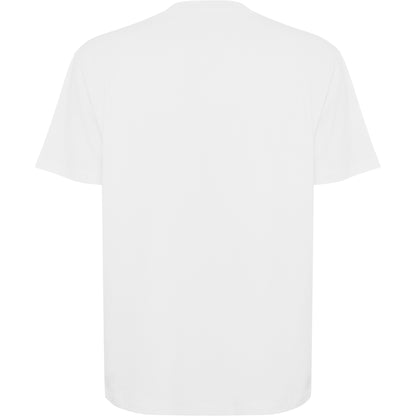 Camiseta Oversize - Blanco espalda