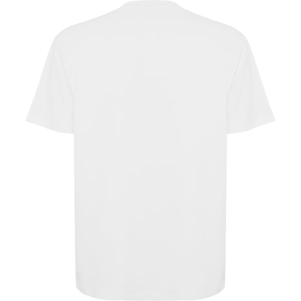 Camiseta Oversize - Blanco espalda