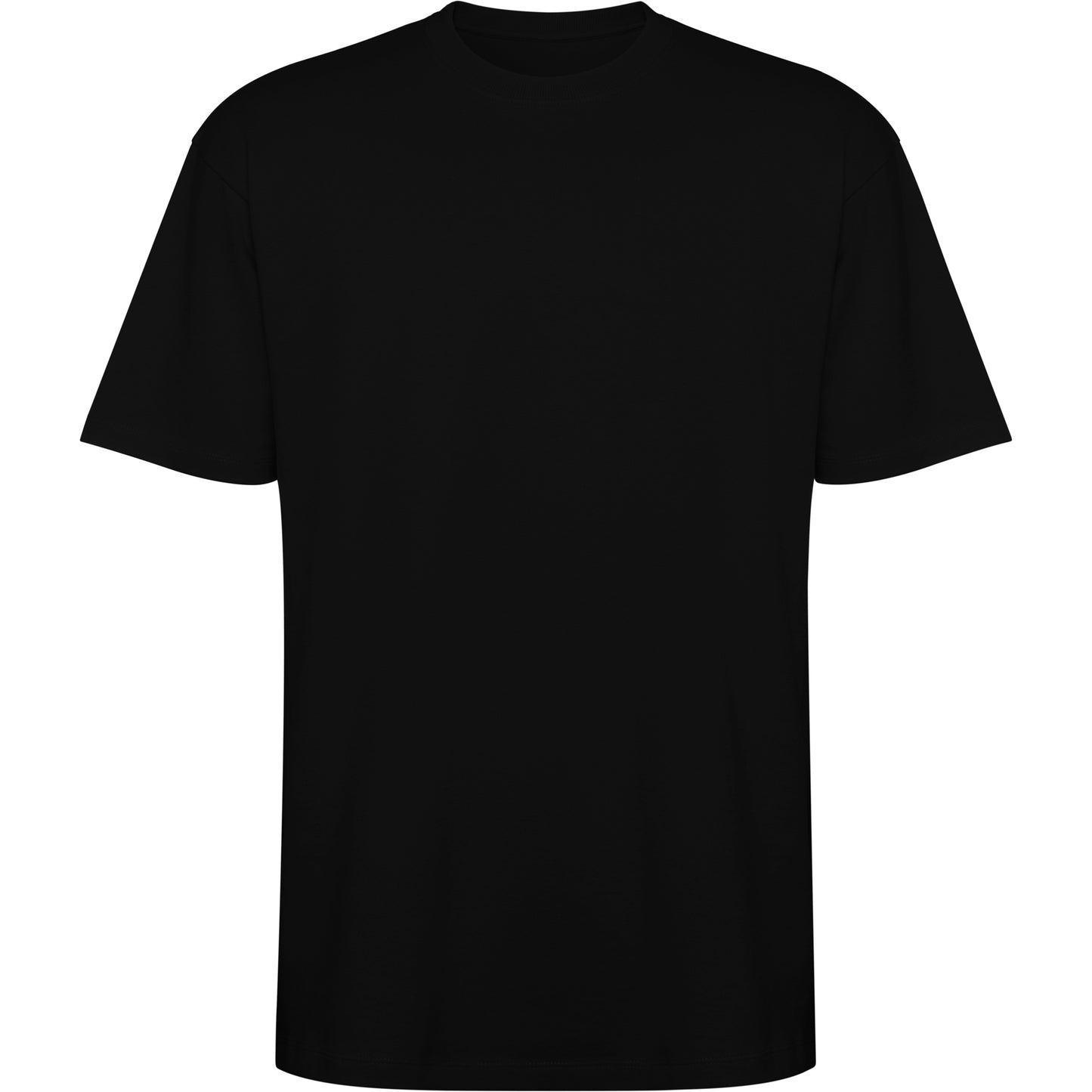 Camiseta Oversize - Negro frontal