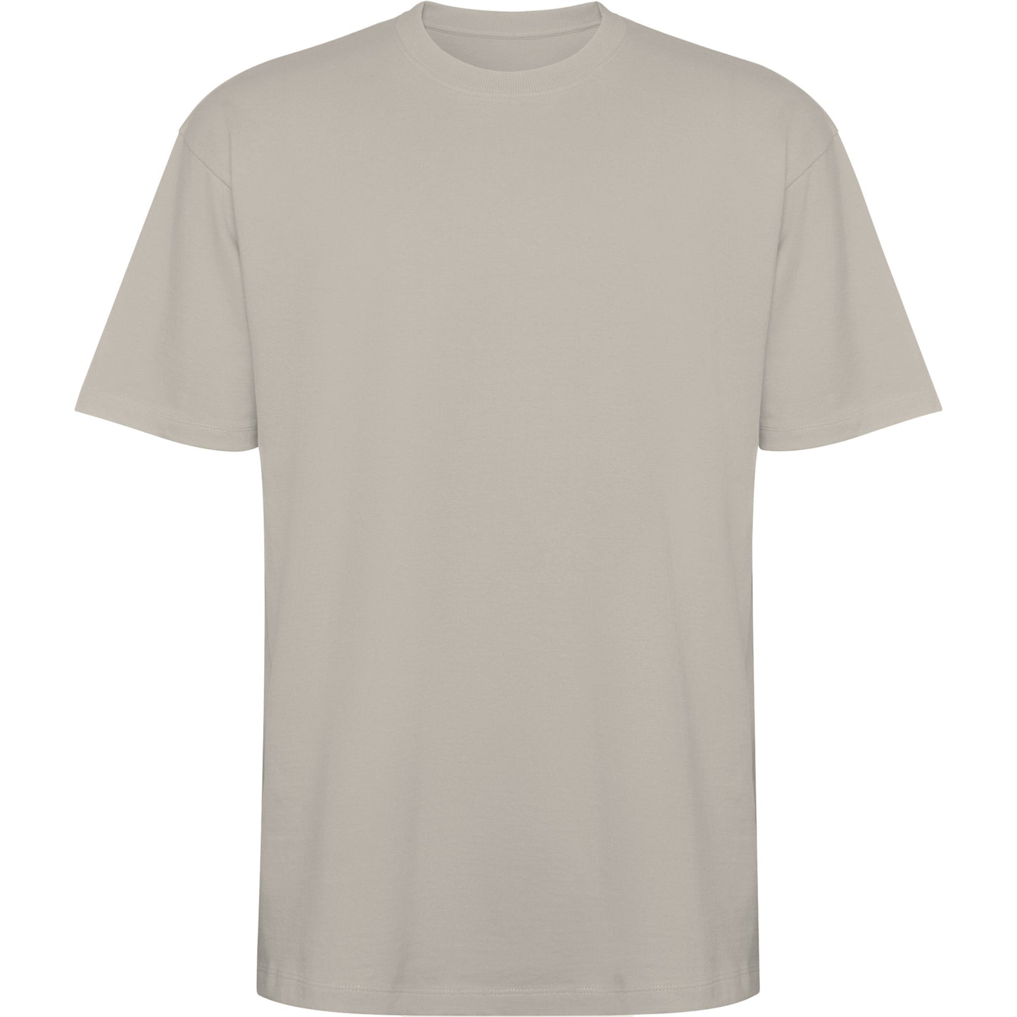 Camiseta Oversize - Gris oscuro frontal