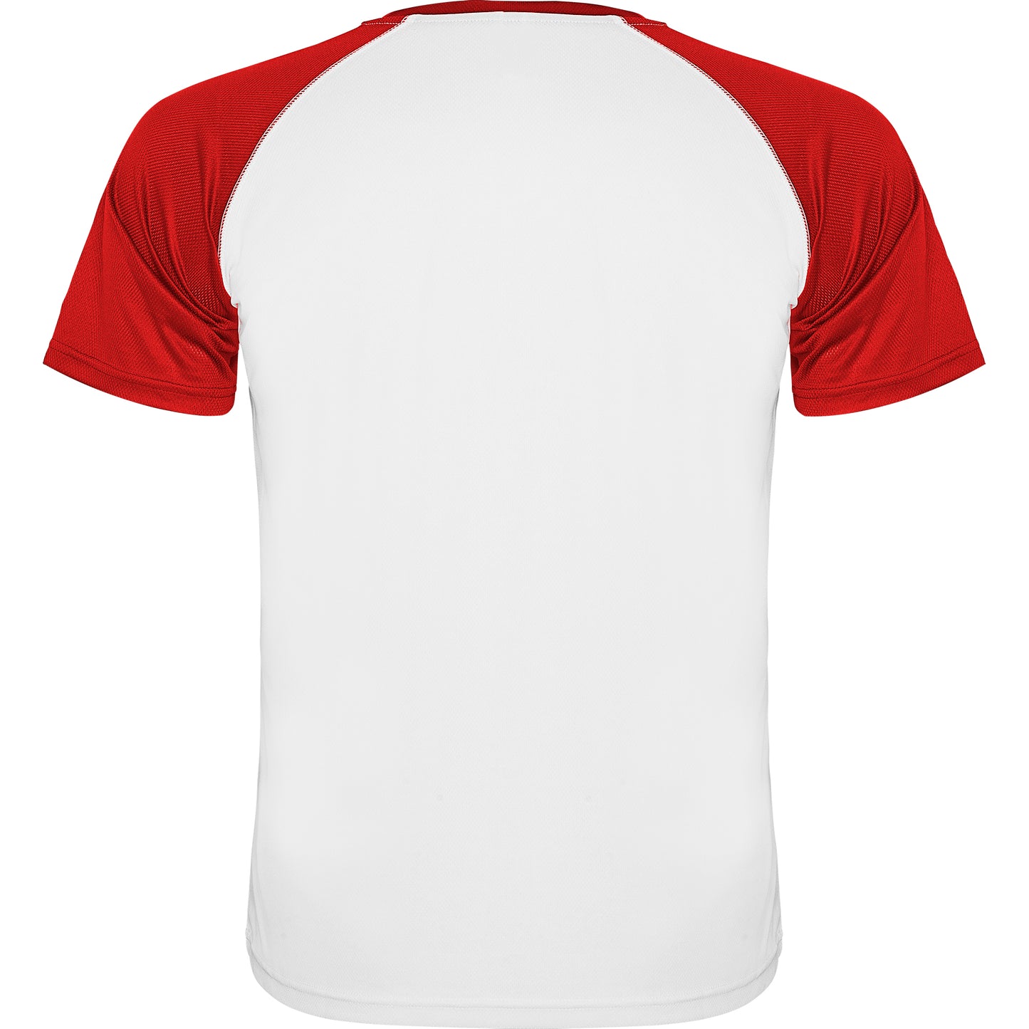 Blanco / Rojo - espalda