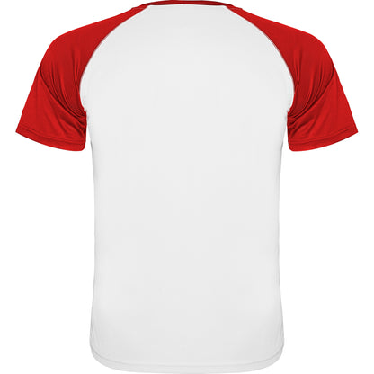 Blanco / Rojo - espalda