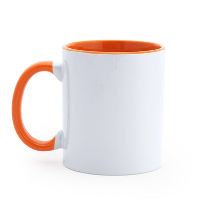 Taza Bicolor Mango - Blanco / Color 31